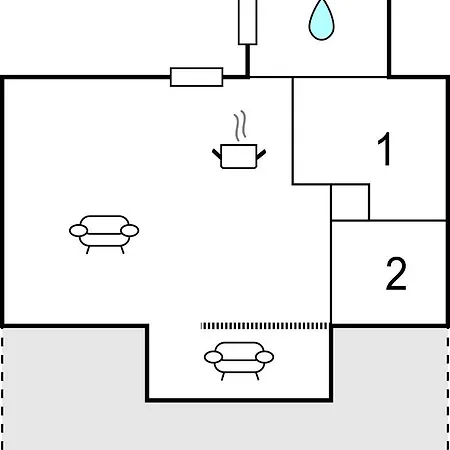 Two-bedroom Holiday In Feriehus